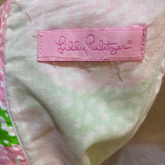 Pink & Green Lilly Pulitzer dress - Picture 3 of 4